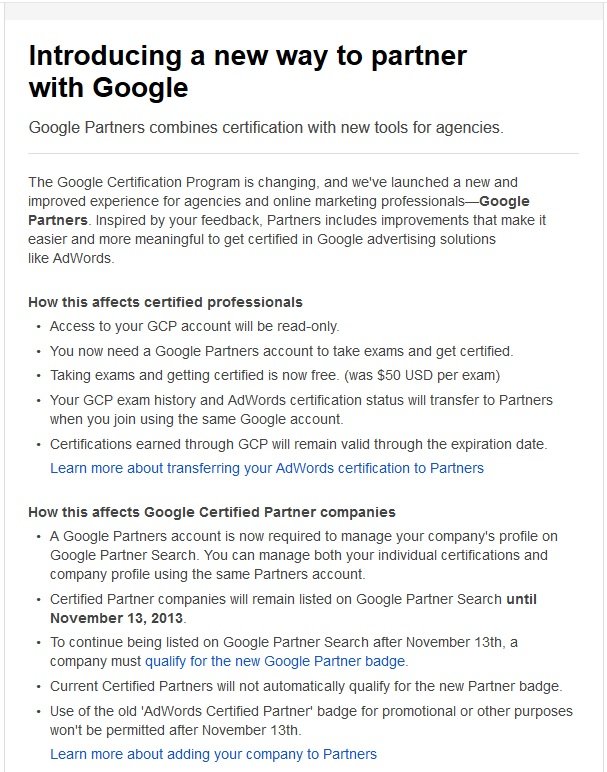 Google Adwords Email