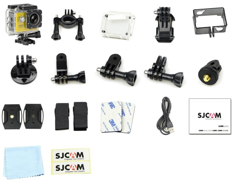 sjcam sj4000 accessories