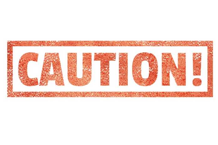 caution spam