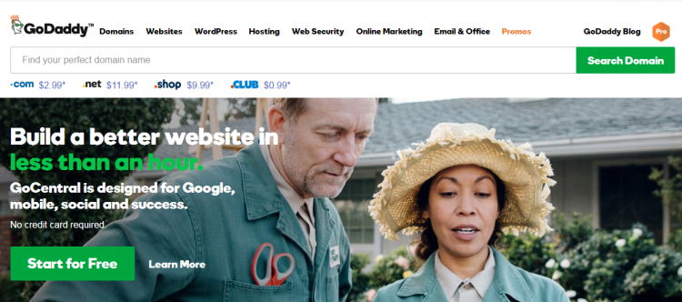 godaddy domain registrar
