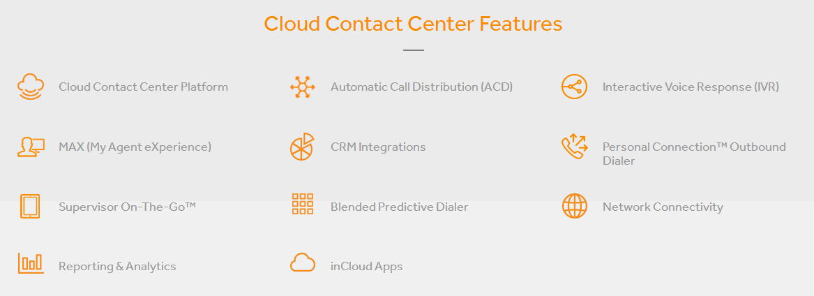 inContact features