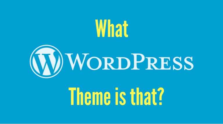 What wordpress theme is that?