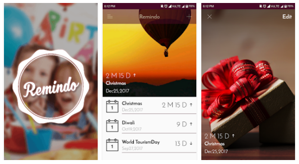 Remindo- Event Reminder