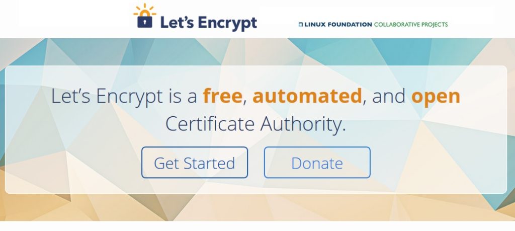 lets encrypt free ssl