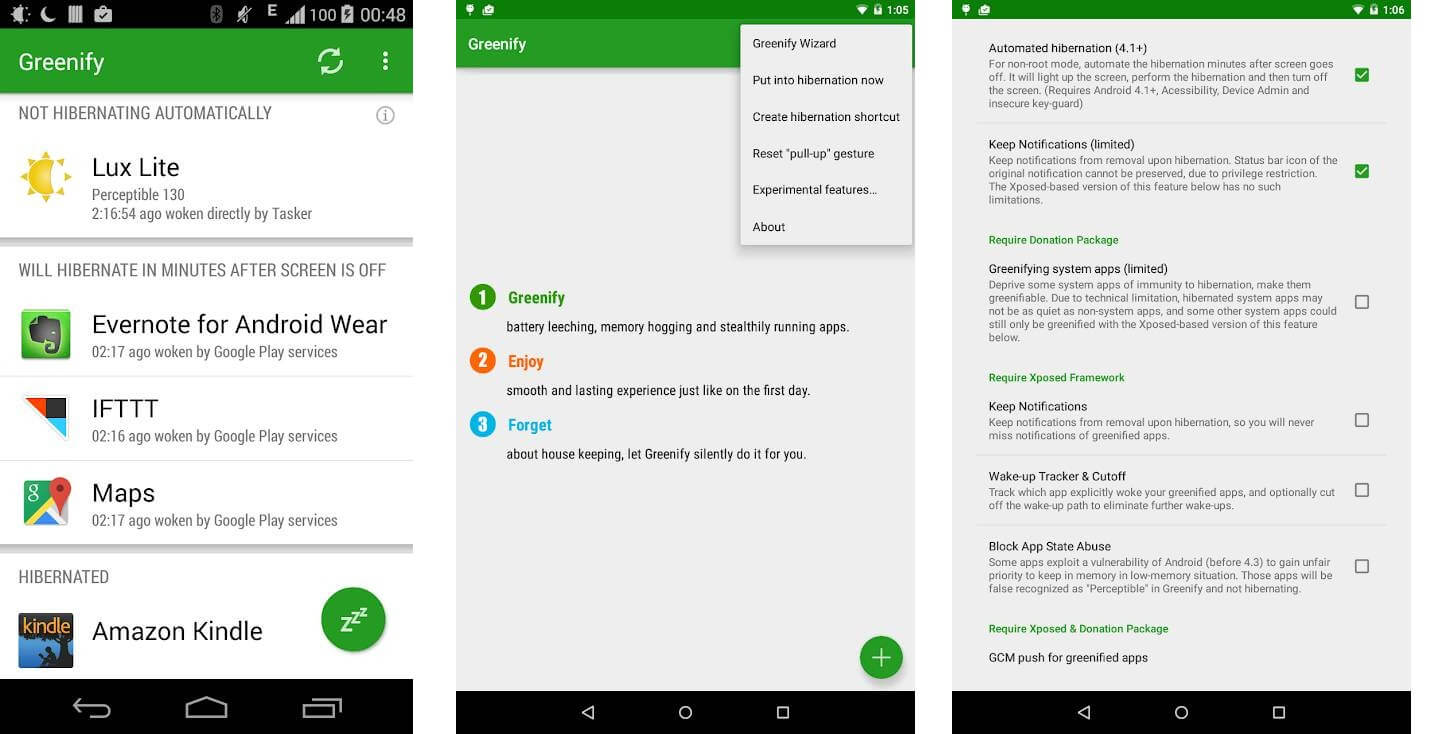 Greenify Best Android Battery Saver App