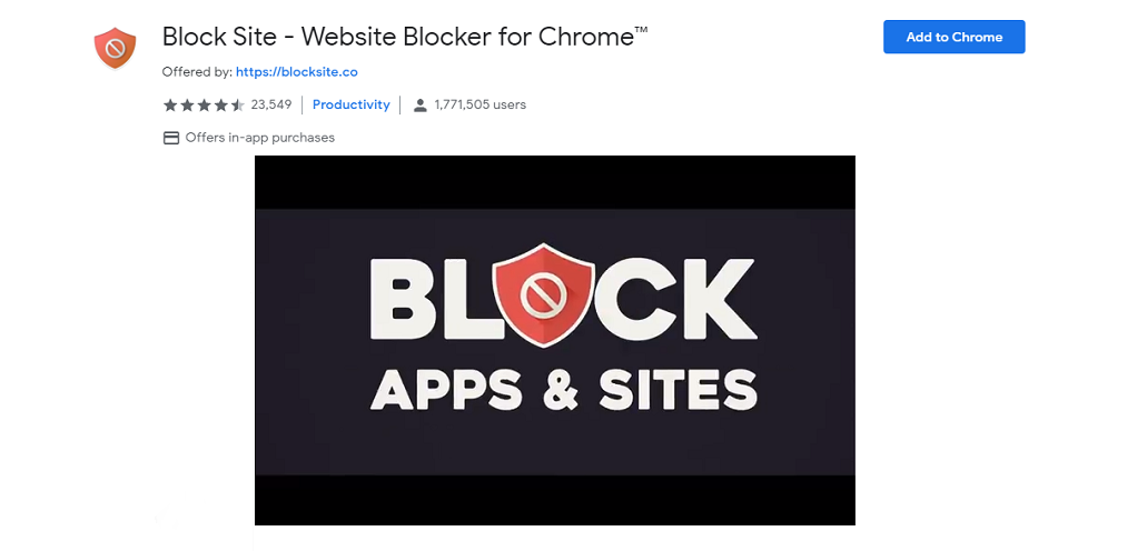 block website on chrome