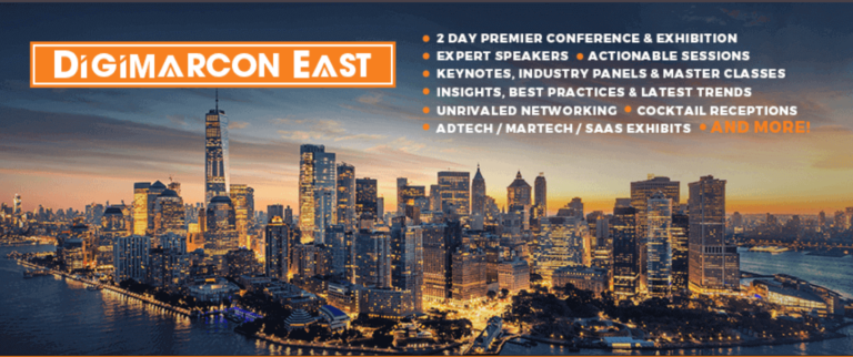 DigiMarCon East 2024 Conference New York.