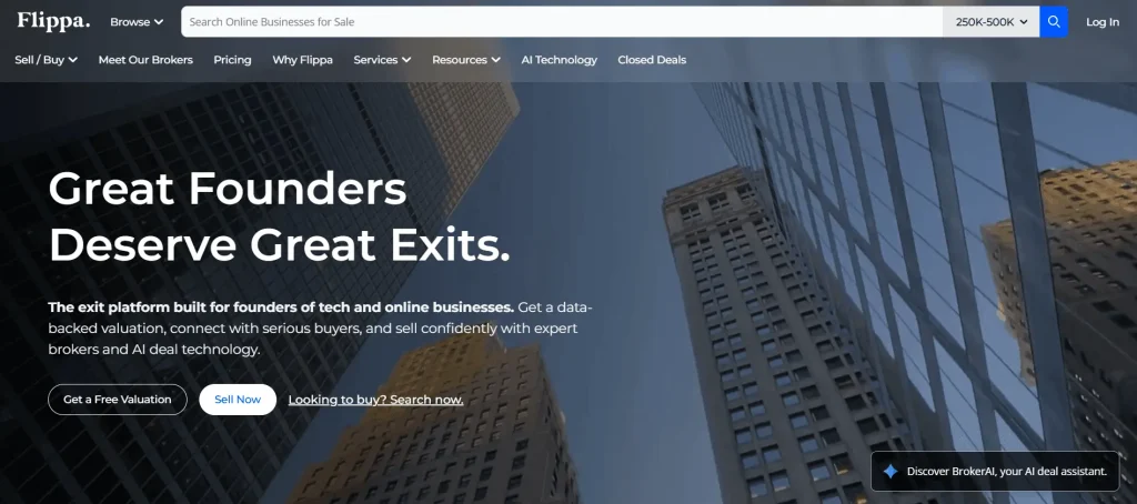Flippa MarketPlace
