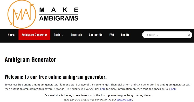 7 Online Ambigram Generators to Design Your Art and Ambigram Tattoos