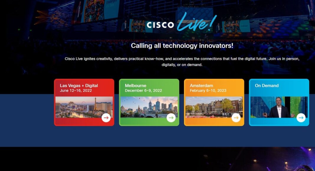 Cisco live event 2022