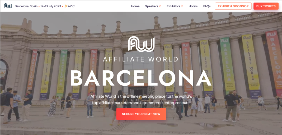Affiliate World Conference Europe 2023