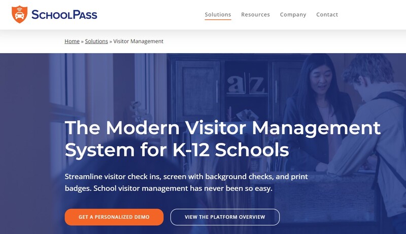 SchoolPass - Visitor Management System