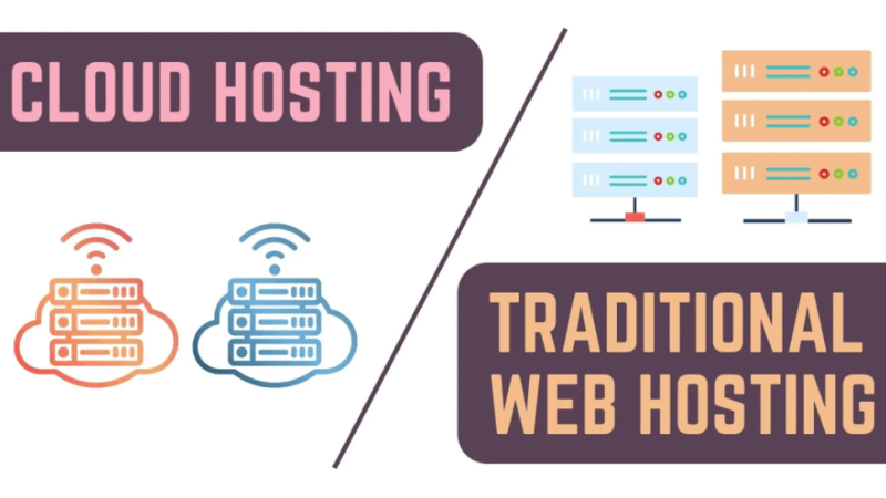 Cloud hosting versus traditional hosting