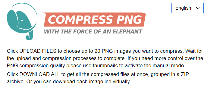 Compress PNG - image compressor