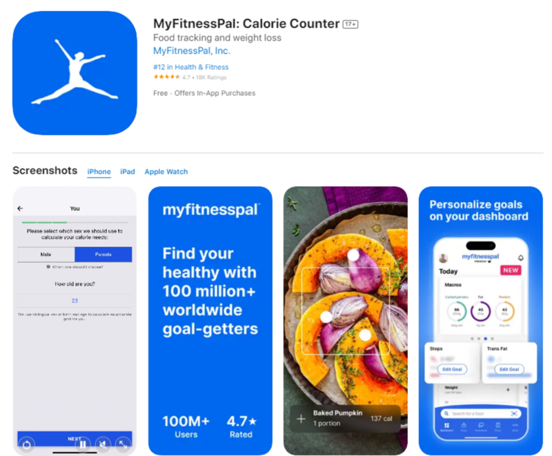 Weight Loss Apps for iPhone