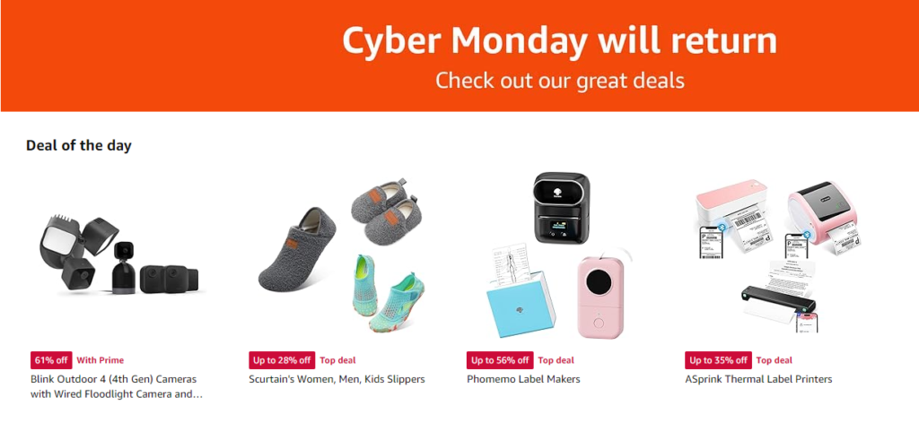 Amazon Cyber Monday Deals