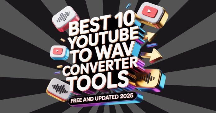 YouTube to WAV conversion