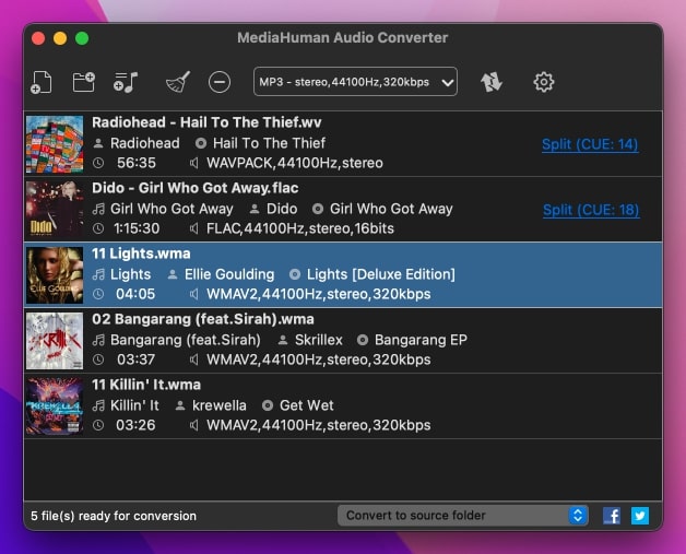 MediaHuman Audio Converter