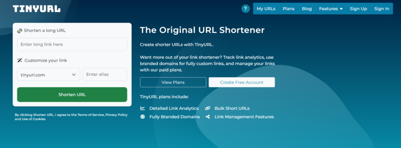 Tiny URL Shortener