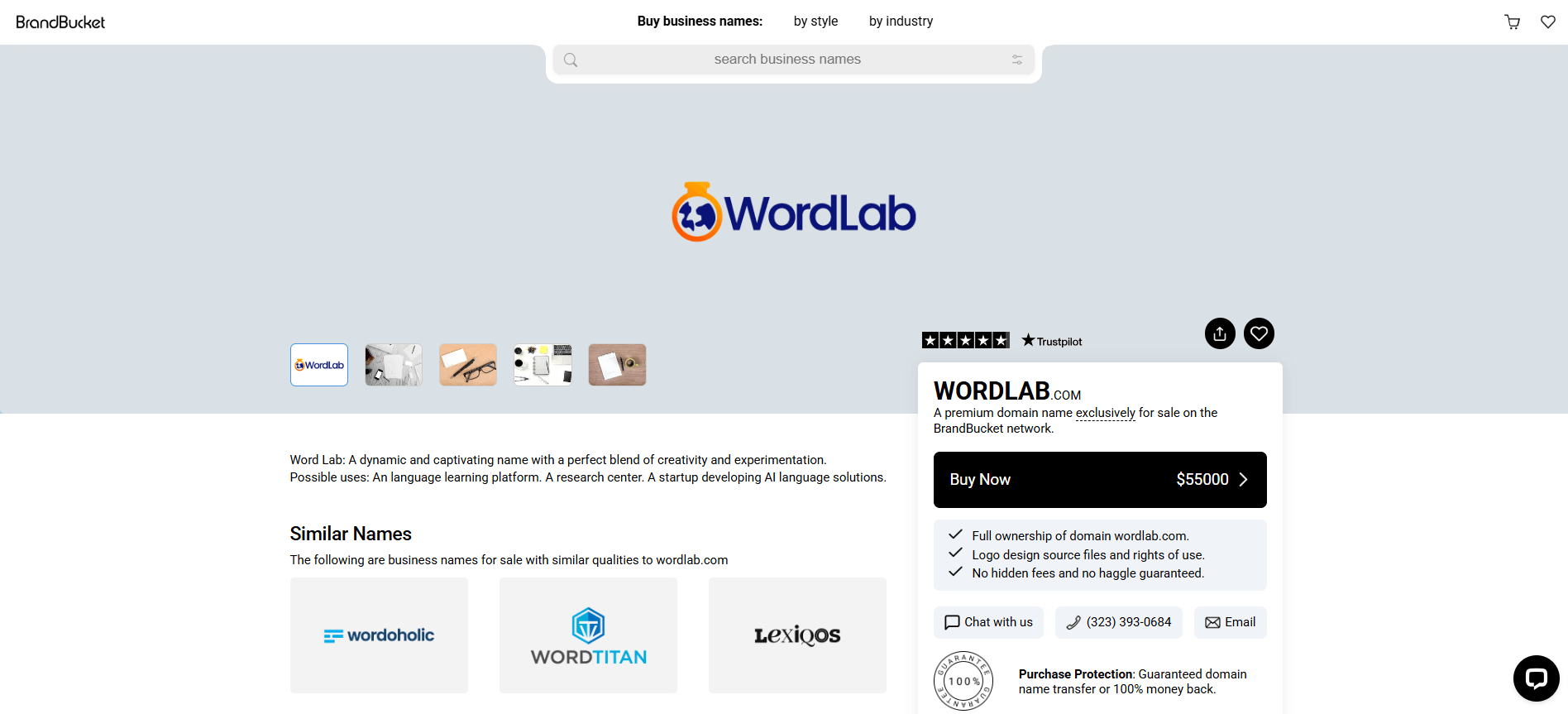 Wordlab - Business Name Generators