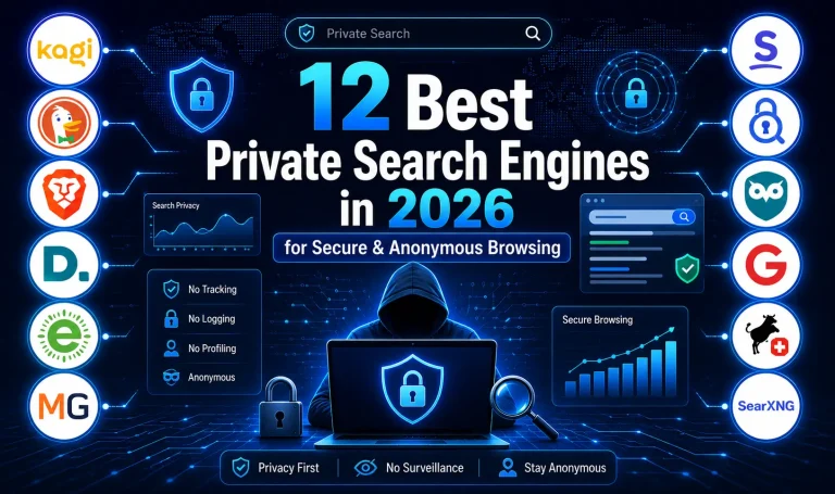 12 Best Private Search Engines in 2026 for Secure & Anonymous Browsing