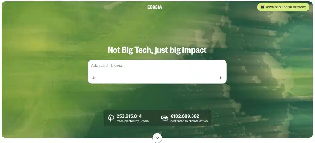 Ecosia – Private Search Browser