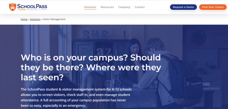 SchoolPass - Best Visitor Management System