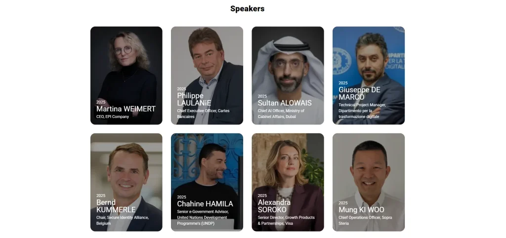 TRUSTECH 2025 Speakers
