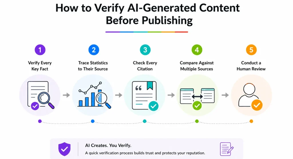 How to verify AI-generated content