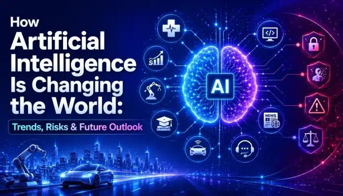How Artificial Intelligence Is Changing the World Trends, Risks & Future Outlook How Artificial Intelligence Is Changing the World Trends, Risks & Future Outlook